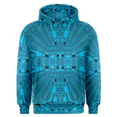 Technology Board Trace Digital Men s Overhead Hoodie by Wegoenart