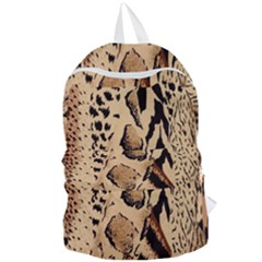 Animal Pattern Design Print Texture Foldable Lightweight Backpack by Wegoenart