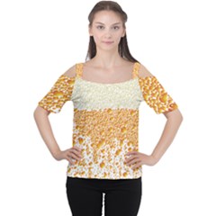 Beer Head Foam Cool Cutout Shoulder Tee