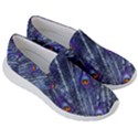 Peacock Feathers Color Plumage Women s Lightweight Slip Ons View3