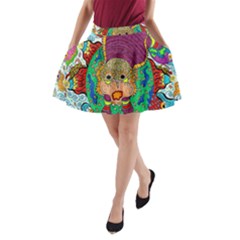 Supersonic Armadillo A-line Pocket Skirt