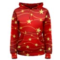 Background Christmas Decoration Women s Pullover Hoodie View1