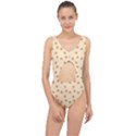 Pattern Gingerbread Star Center Cut Out Swimsuit View1