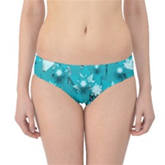 Stars Christmas Ice Decoration Hipster Bikini Bottoms by Simbadda