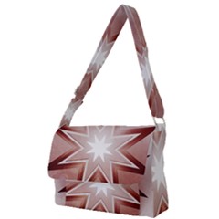 Star Christmas Festival Decoration Full Print Messenger Bag