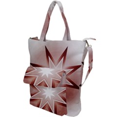 Star Christmas Festival Decoration Shoulder Tote Bag by Simbadda