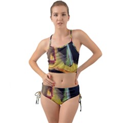 Cosmicchristmastree Mini Tank Bikini Set by chellerayartisans