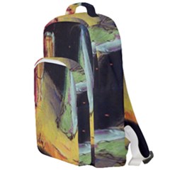 Cosmicchristmastree Double Compartment Backpack by chellerayartisans