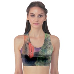 Tree&presents Sports Bra by chellerayartisans