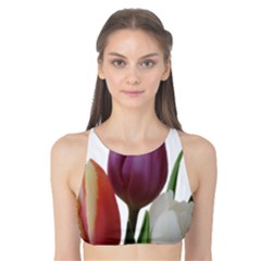 Tulips Bouquet Tank Bikini Top by picsaspassion