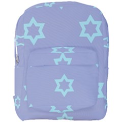 Star Christmas Night Seamlessly Full Print Backpack by Wegoenart