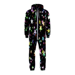 Wallpaper Star Advent Christmas Hooded Jumpsuit (kids) by Wegoenart