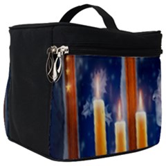 Christmas Lighting Candles Make Up Travel Bag (big) by Wegoenart