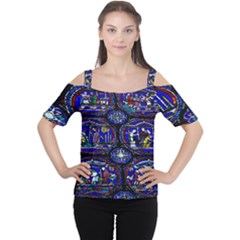 Church Window Canterbury Cutout Shoulder Tee