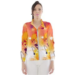 Paint Splash Paint Splatter Design Windbreaker (women) by Wegoenart