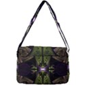 Fractal Green Tin Pattern Texture Courier Bag View3