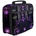 Fractal Purple Elements Violet Full Print Lunch Bag View3