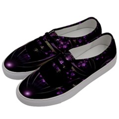 Fractal Purple Elements Violet Men s Classic Low Top Sneakers