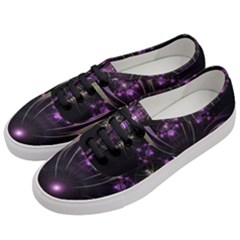 Fractal Purple Elements Violet Women s Classic Low Top Sneakers