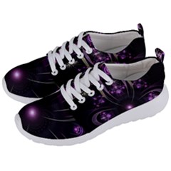 Fractal Purple Elements Violet Men s Lightweight Sports Shoes