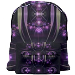 Fractal Purple Elements Violet Giant Full Print Backpack