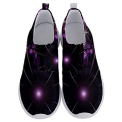 Fractal Purple Elements Violet No Lace Lightweight Shoes