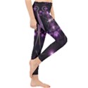 Fractal Purple Elements Violet Lightweight Velour Classic Yoga Leggings View4