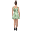 Fractal Green White St Patricks Day Inside Out Casual Dress View4