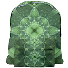 Fractal Green St Patrick S Day Giant Full Print Backpack