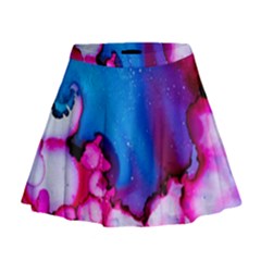 Abstract Detail Art Texture Mini Flare Skirt by Wegoenart