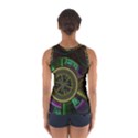 Fractal Threads Colorful Pattern Sport Tank Top  View2