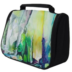 Art Abstract Modern Abstract Full Print Travel Pouch (big) by Wegoenart