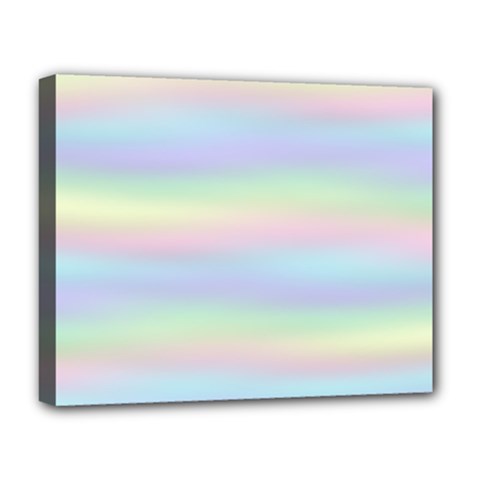 Holographic Foil Pastels Wallpaper Deluxe Canvas 20  X 16  (stretched) by Wegoenart