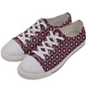 Background Pattern Structure Women s Low Top Canvas Sneakers View2