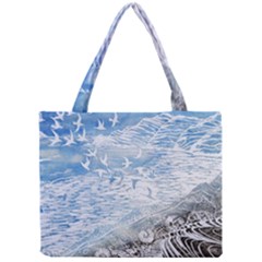 Coast Beach Shell Conch Water Mini Tote Bag by Wegoenart