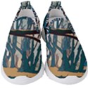 Forest Artwork Card Greeting Woods Kids  Slip On Sneakers View1