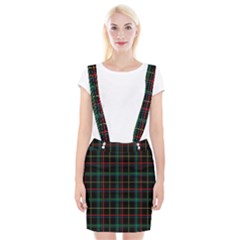Plaid Tartan Checks Pattern Braces Suspender Skirt by Wegoenart