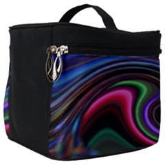 Art Abstract Colorful Abstract Make Up Travel Bag (big)