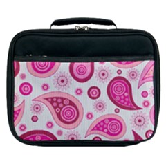 Paisley Pattern Art Background Lunch Bag by Wegoenart