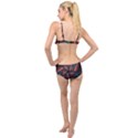 Abstract Art Pattern Layered Top Bikini Set View2