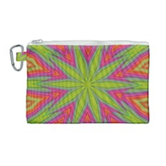 Abstract Art Abstract Background Canvas Cosmetic Bag (large)