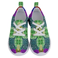 Flower Design Design Artistic Running Shoes by Wegoenart