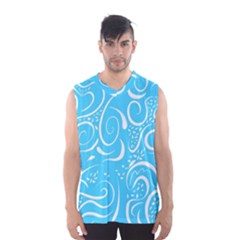 Scribble Reason Design Pattern Men s Basketball Tank Top by Wegoenart