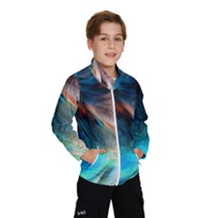 Background Art Abstract Watercolor Windbreaker (kids)