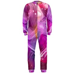 Background Art Abstract Watercolor OnePiece Jumpsuit (Men) 