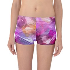 Background Art Abstract Watercolor Boyleg Bikini Bottoms