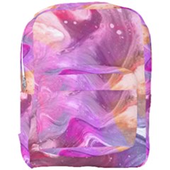 Background Art Abstract Watercolor Full Print Backpack