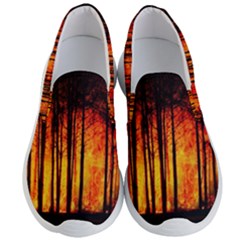 Forest Fire Forest Climate Change Men s Lightweight Slip Ons by Wegoenart