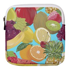 Fruit Picture Drawing Illustration Mini Square Pouch by Wegoenart