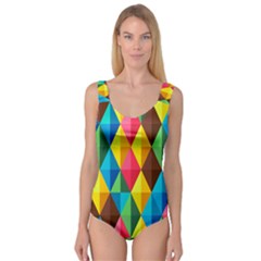 Background Colorful Abstract Princess Tank Leotard 